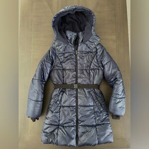 Calvin Klein dark blue puffy jacket size 6x